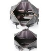 INFURNIC Women's Backpacks Convertible PU Leather Casual Shoulder Bag with Multiple Pockets and Adjustable Straps, Grey, 13"*6"*14" - 3 of 4