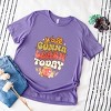Simply Sage Market Y'all Gonna Learn Today Short Sleeve Tee - L - Grape - 3 of 4