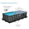Funsicle Oasis 18' x 9' x 52" Above Ground Rectangular Frame Swimming Pool Set w/ Pump, Ladder, and Maintenance Kit - Outdoor Backyard Family Pool - 2 of 4
