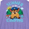 - Paw Patrol - Summer Is For Camping Graphic Sleeveless Aline Dress - 2 of 4