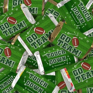 102 Pcs Football Party Assorted Mini Candy Bars - Go Team : Target