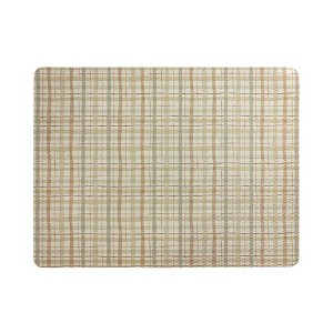 Frieling EveryDay Rectangular Placemat, Non-Slip Vinyl & Polyester Dining TableMat, Decorative Kitchen Linen, 13" x 17", Vinyl & Polyester Woven - 1 of 4