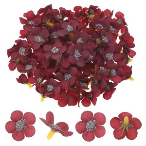 Unique Bargains Silk Decor DIY Wedding Mini Bulk Artificial Daisy Flowers Heads - 1 of 4