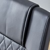 Okak Modern Comfortable Dining Chairs Set of 4, Faux Leather with Thickened Backrest & Anti-Scratch Metal Legs for Kitchen/Office/Bedroom - 2 of 4