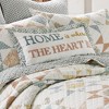 Lottie Home Heart Pillow - Levtex Home - 2 of 3