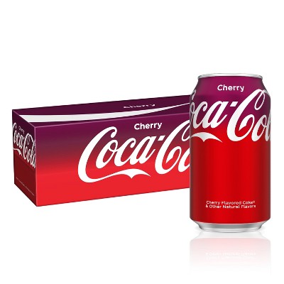 Coca-cola Cherry Soda - 12pk/12 Fl Oz Cans : Target