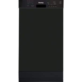 Danby DDW18D1EB 18" Wide Built-in Dishwasher in Black