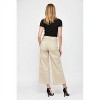 Women's Cropped Wide Leg Pants - mica denim - 2 of 4