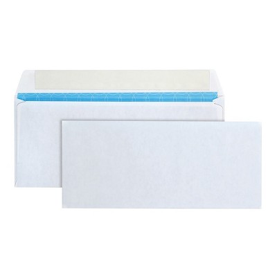 Quality Park Tinted Envelope #10 4 1/8 x 9 1/2 White 500/Box 90019