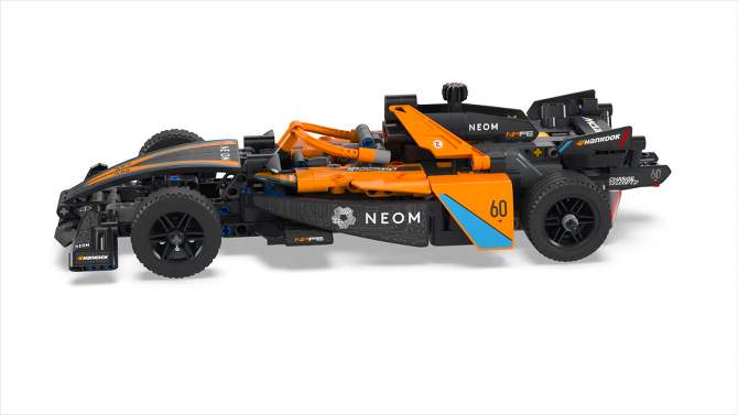 LEGO Technic NEOM McLaren Formula E Race Car Toy 42169, 2 of 8, play video