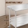 Stainless Steel NSF Commercial Work Prep Table Height Adjustable - 3 of 4