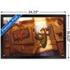 Trends International Lofi Girl - Lazy Sunday Framed Wall Poster Prints - 3 of 4