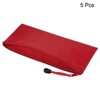 Unique Bargains Waterproof Cloth Zipper Home Office Travel File Bags 5 Pcs - 3 of 4