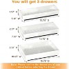 Pull Out Cabinet Organizer, Kitchen Slide Out Storage Drawers Cabinet Roll Out Drawers Shelf for Kitchen Pantry Bathroom Organization - 4 of 4