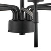 Lark Hux 7 - Light Chandelier in  Black - 3 of 4