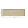 Colonial Mills Outdoor Houndstooth Tweed - Cuban Sand Stair Tread Set (13) - 2 of 2