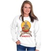 Zen Skeleton Yoga Ramen Namaste Sweatshirt for Men or Women Brisco Brands - 3 of 4
