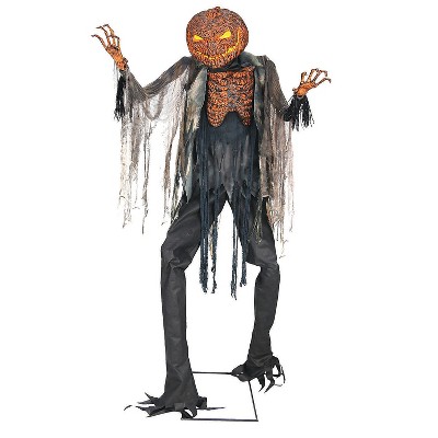 Halloween Express Scorched Scarecrow Animated Halloween Decoration ...