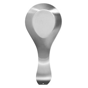 OGGI Stainless Steel Spoon Rest- Long Handle Holds Kitchen Utensils in Place, Great Spoon Rest for Kitchen Counter, Stove Top, Stainless. - 1 of 4