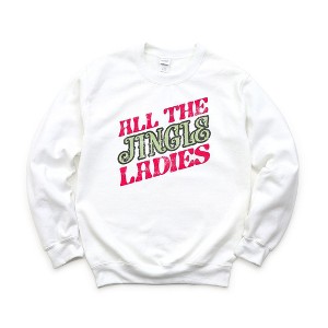 Simply Sage Market Women's Graphic Sweatshirt All The Jingle Ladies - 1 of 3
