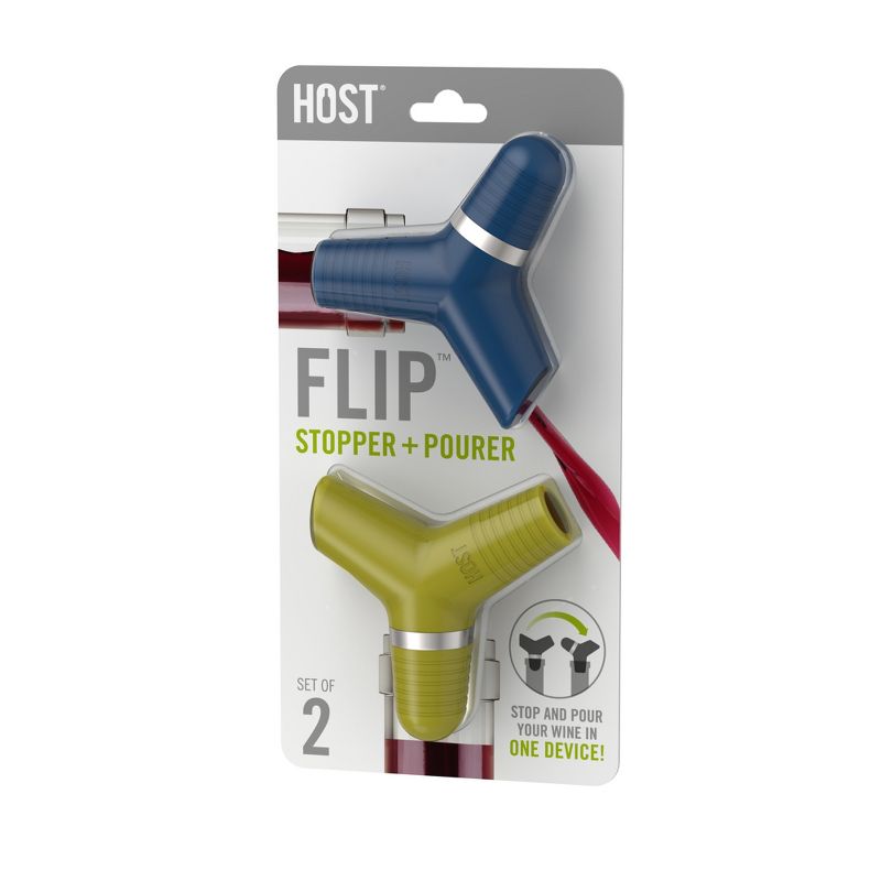 FLIP™ Stopper + Pourer by HOST®, 5 of 8