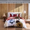 Bebejan Carnelian Flora 100% Cotton 5-Piece Reversible Comforter Set - 4 of 4