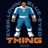 Girls The Fantastic Four: First Steps The Thing Blue Eyes T Shirt - 2 of 4