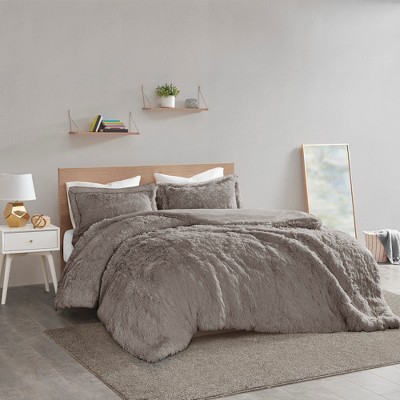 3Pcs Duvet Set, Solid Bedding Set, Polyester Bed Comforter