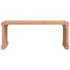 vidaXL Extendable Patio Bench in Natural Douglas Brown - Solid Wood Outdoor Seating for Garden, Terrace, Porch, or Backyard - 4 of 4