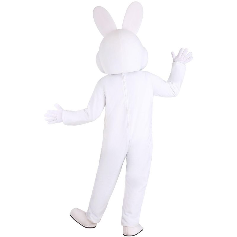 HalloweenCostumes.com One Size Fits Most   Sweet Easter Bunny Adult Costume, White/Pink/Blue, 2 of 7