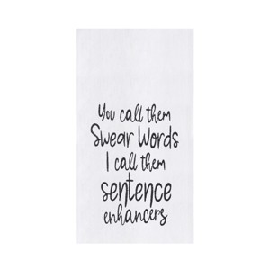 C&F Home You Call Them Swear Words Towel - 1 of 3