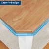 79 Inch Large Dining Room Table for 6-8 People - Rectangular Wood Modern Farmhouse Dining Table, Heavy Duty Metal Legs, for Kitchen and Living Room - 4 of 4