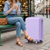 KTMBDW 2-Piece Luggage Set, Including Hardside Suitcases with Multidirectional Spinner Wheels (20" CarryOn and 14" Cosmetic Case) - 2 of 4