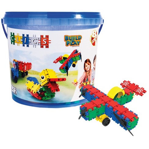 Clics Builders Blocs de construction 5 en 1 - JOUETS DURABLES en plastique  RECYCLÉ - | bol