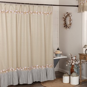 Ashmont Cotton Shower Curtain 72x72 - 1 of 1