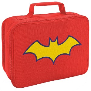 Batman Batgirl Logo Insulated Soft Sided Lunch Box - 1 of 4