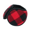 Grand Sierra Buffalo Plaid Fleece Lined Ear Wrap - 3 of 4
