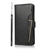 SAHARA - Indy Series Black Leather Wallet Case - iPhone 13 Mini - 2 of 4