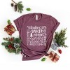 Simply Sage Market Women's Reindeer Name Collage Short Sleeve Graphic Tee - 3 of 4
