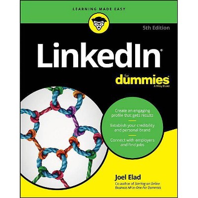 Linkedin for Dummies - (For Dummies) 5th Edition by  Joel Elad (Paperback)