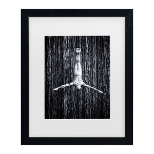Trademark Fine Art - Martin Fleckenstein Fine Diving Matted Framed Art - 1 of 4