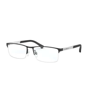 Emporio Armani Ea1041 53mm Male Rectangle Eyeglasses