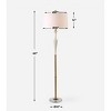 Uttermost Colette White Stone Floor Lamp - 3 of 4