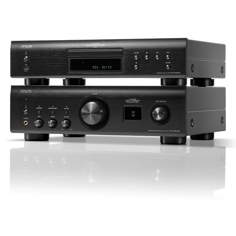Denon DCD-900NE CD Player and PMA-900HNE Integrated Network Amplifier (Black), 1 of 16