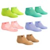 Basix, Kids Ankle Sock Low Profile Cotton Comfort Cushion Fit 5 Pack, 4-10 Years - image 3 of 4