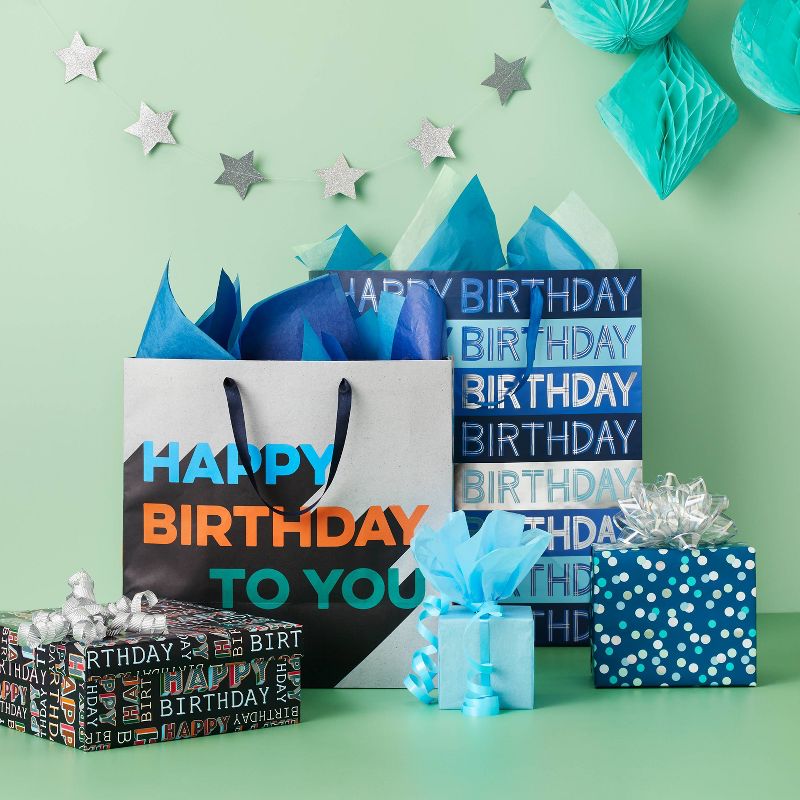 Happy Birthday To You Large Gift Bag - Spritz&#8482;, 2 of 4