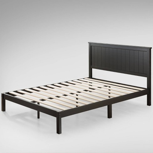 Black wood shop full bed