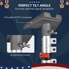 Yescom EZ GO 30ft Starlink Gen 3 Ground Pole Mount Kit with Adapter Telescopic Flagpole Mount for Outside House Inground Outdoor Camping Tailgating - 4 of 4