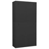 vidaXL Office Cabinet Anthracite Steel Large Height-Adjustable Shelves - 4 of 4