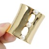 Unique Bargains Women's Faux Pearl U-shaped Ponytail Buckle Hair Clip 1 Pc - 4 of 4